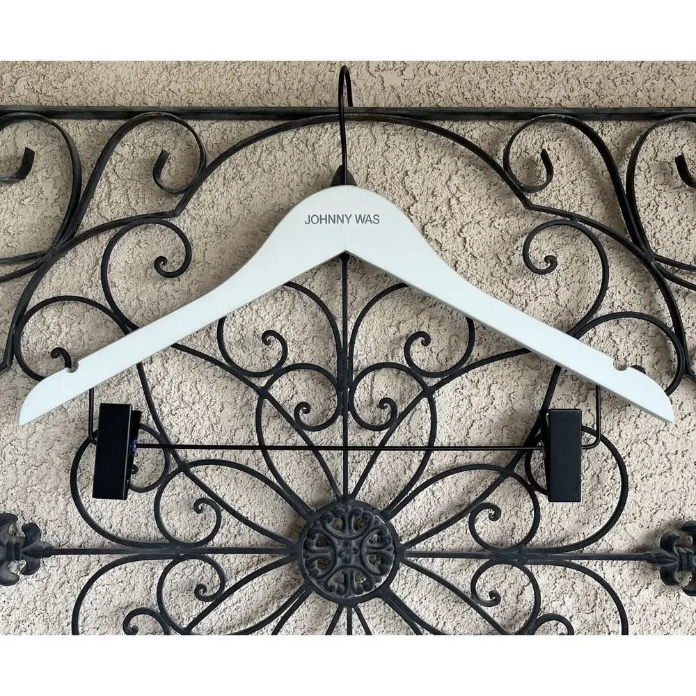 Johnny Was 6 Piece Hanger Set- One Size White